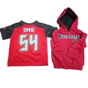 Lavonte David 3T Tampa Bay Buccaneers NFL Football Jersey Hoodie Set